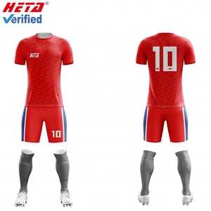 Uniformes de Fútbol Personalizados al por Mayor, Camisetas de Fútbol Transpirables de Secado Rápido, Sublimadas, para Hombre y Mujer - Product Image 2
