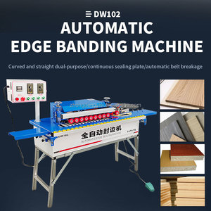 DW102 Portable Automatic Woodworking Edge Bander Micro Wood Edge Banding <b>Machine</b> Easy Operate Gluing Cleaning PVC - Product Image 6
