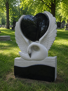 Stèles funéraires floraux personnalisés, artisanaux, traditionnels américains, monuments commémoratifs pour cimetière - Product Image 1