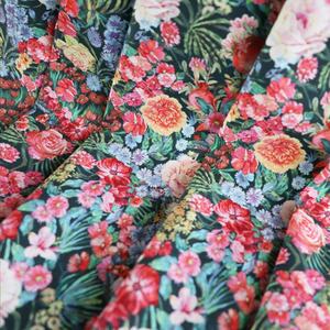 Tissu de coton à imprimé numérique personnalisé, étoffe à rayures zébrées d'<span class=keywords><strong>animaux</strong></span>, pour vêtements à la mode - Product Image 3