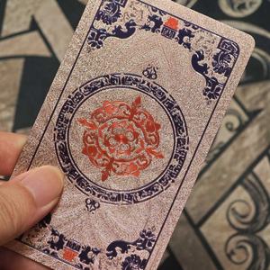 Fabrika Toptan Satış Altın Varaklı <span class=keywords><strong>Tarot</strong></span> Kartı Caro Tower Renkli Baskılı PVC Su Geçirmez Kitap Kılavuzlu Masa Oyunu <span class=keywords><strong>Tarot</strong></span> Kartı - Product Image 5