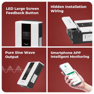 <span class=keywords><strong>Inverter</strong></span> Solare Ibrido 24V 5000W con Caricatore MPPT Off-Grid Monofase 9000W PV - Product Image 6