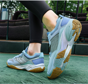 Professionnel unique filet respirant plaque de carbone vêtements de sport hommes femmes été <span class=keywords><strong>Badminton</strong></span> chaussures de Tennis maille Pickleball chaussures - Product Image 6