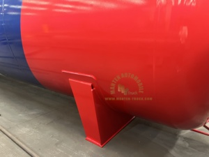 Réservoir de stockage horizontal GPL, réservoir sous pression certifié ASME, capacité personnalisée de 25 tonnes, pompe moteur, haute productivité, longue durée de vie - Product Image 5