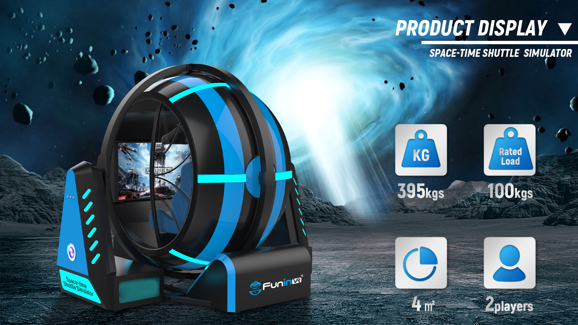 Amusement Park 9D Virtual Reality Simulator 720 Degree Vr Zone Game Machine