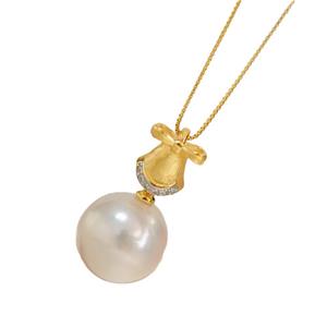 Colgante de Plata S925 con Cuentas Redondas de 8-13 mm, Accesorio Simple para Collar de Jade DIY con Base Vacía 31040, Colgantes y Dijes de Perlas - Product Image 5