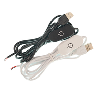 Câble USB tressé en PVC personnalisé de 1 m avec contrôle tactile pour le chargement d'appareils électroménagers