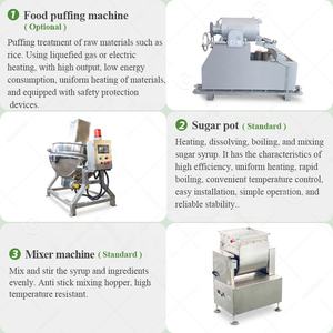 Candy Date De Production Ligne Protein Sesame Granola Maker <span class=keywords><strong>Crispy</strong></span> Cereal Catting Avena Bar Make Machine - Product Image 4