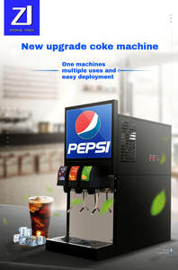 Distributeur <span class=keywords><strong>de</strong></span> Boissons Gazeuses OEM en Gros pour Usine, 3 Saveurs, 3 Réservoirs, Machine à Boissons Froides pour Buffet et Équipement <span class=keywords><strong>de</strong></span> Restauration - Product Image 5