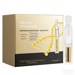 Sérum Ampoule Anti-rides et Hydratant au Collagène <span class=keywords><strong>de</strong></span> Type III OEM ODM, Sérum Visage Raffermissant, Fabrication en Marque Blanche - Product Image 1