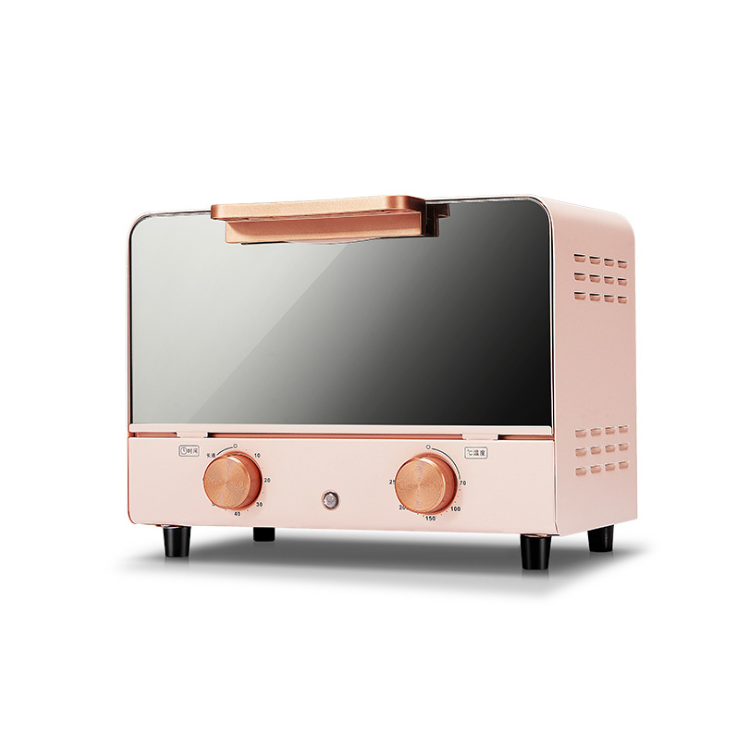 Net celebrity multi-function electric household horizontal small mirror 10L mini baking oven