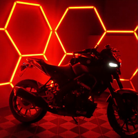 L'hexagone d'intérieur d'OEM et d'Odm allumant a mené des lumières de tube pour le garage/entrepôt/atelier