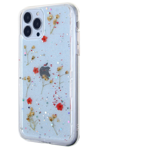 Funda de Teléfono con Flores Secas Naturales en Resina, Hecha a Mano, para iPhone Serie 12, 13, 14, 15, 16 y 17 - Product Image 2