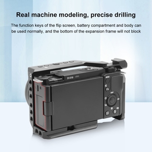 Estabilizador de Cámara con Mango de Madera y Metal PULUZ para <span class=keywords><strong>Sony</strong></span> <span class=keywords><strong>ZV</strong></span>-E10 - Product Image 5