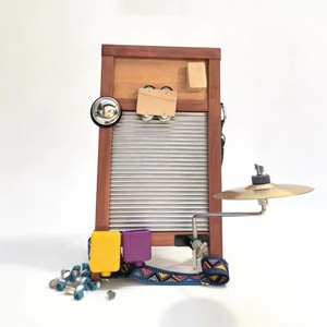 Instrument de percussion ethnique Orff en gros : Washboard, instrument de rythme de niche - Product Image 1