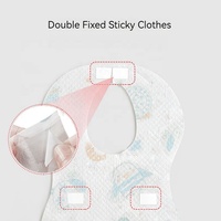 Lot de bavoirs jetables sans BPA pour bébés et nouveau-nés, personnalisables, à usage unique, sans lavage, pour l'alimentation des enfants