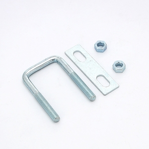 Pieza de suspensión de semirremolque personalizada de fábrica de China, perno en <span class=keywords><strong>U</strong></span> cuadrado con tuercas personalizables para pernos en <span class=keywords><strong>U</strong></span> de camión o remolque - Product Image 6