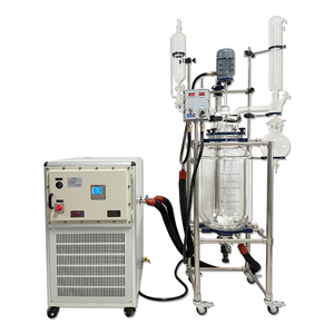 Reactor agitador <span class=keywords><strong>de</strong></span> <span class=keywords><strong>vidrio</strong></span> con camisa <span class=keywords><strong>de</strong></span> sellado <span class=keywords><strong>de</strong></span> PTFE multifunción a prueba <span class=keywords><strong>de</strong></span> explosiones <span class=keywords><strong>de</strong></span> 50 litros - Product Image 3