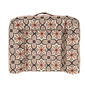 High Quality RECTO SHAPE Brown <b>Dog</b> <b>Bed</b> Floral Washable Removable Cover 70x55cm Waterproof Deep Memory Foam Mattress Pet <b>Beds</b> - Product Image 4