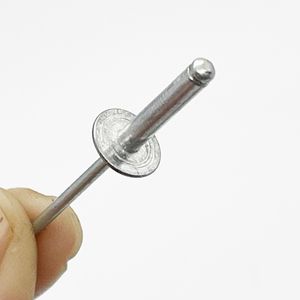 Remaches de impacto de extremo abierto DIN7337 con cabeza abombada zincada, remaches ciegos de aluminio y acero 3.2/4.0/4.8 para <span class=keywords><strong>remachadora</strong></span> - Product Image 3