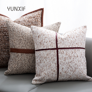 Japanese Minimalist Style Square Polyester Throw <strong>Pillow</strong> Covers Geometric Pattern Sofa Bed Throw <strong>Pillow</strong> for Home Decoration - Product Image 6