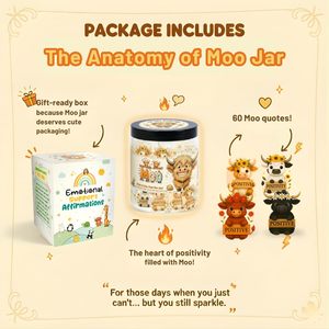 Sentimental Note Jar with 60 Loving Messages, Simple Daily Romance &amp; Encouragement, Ideal Gift for Him, Her and Friends - Product Image 4