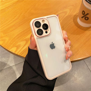 Custodia per telefono placcato metallo duro Tpu Pc di lusso per <span class=keywords><strong>iphone</strong></span> 11 12 13, per <span class=keywords><strong>iphone</strong></span> 13 custodia paraurti in metallo - Product Image 6