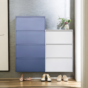 Electronic Power Painting Metal <b>Shoe</b> Storage <b>Rack</b> Cabinet with Drawers for Hospital and School Use - Product Image 2