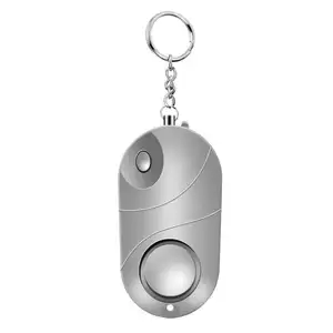 130db Protect Alert Personal Security For Children Girl Older Women Carrying Loud Panic Alarm Loud Personal Alarm Keychain