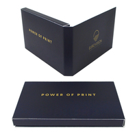 Personnalisation logo écran sur mesure film lcd interactif flexible vidéo brochure vidéo carte de visite brochures numériques
