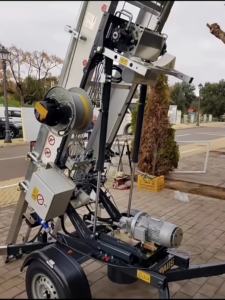 2024 מעלית פאנל סולארית חדשה חשמלית טלסקופית אלומיניום סולם הרמת מסלול קידוח עם גלגלים - Product Image 4