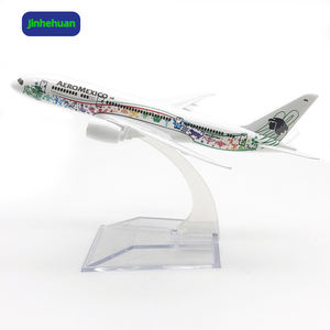 Meksika B787 uçak dekorasyon toplamak için 1/400 ölçekli 16cm Mini uçan uçak hava uçak modelleri Metal Craftwork hediye - Product Image 1
