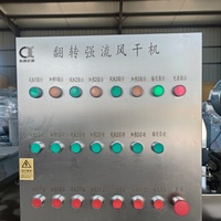 Machine de séchage automatique à air pour fruits, légumes et transformation alimentaire, équipement de séchage par soufflage en acier inoxydable, système d'élimination de l'eau