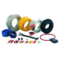 Grosir Kit Amplifier Stereo mobil 8GA Audio mobil 8 Gauge Kit Amp Kit kabel instalasi mobil