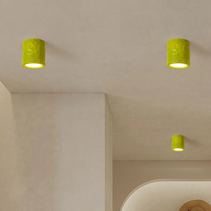 Lámpara de Techo Empotrada de Estilo Nórdico Minimalista Francés, Color Crema, para Pasillo, Entrada, Vestíbulo, Dormitorio, Vestidor - Product Image 6