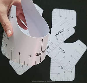 تي-تي-مسطرة محاذاة لتوجيه تي-تي-تي-تصميم حكام الموضة بأحجام الرسم البياني-أداة صياغة - Product Image 3