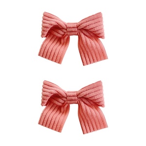 Lindos Lazos para el Cabello de Niñas Pequeñas de 7.5cm, Pinzas para el Cabello con Lazos de Tela, Pasadores para el Cabello, Accesorios para el Cabello de Niñas Pequeñas - Product Image 2