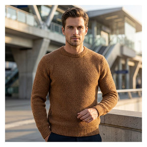 Pull-over pour homme de grande qualité LS Sustainable YARN 50% coton BCI 50% acrylique 5GG de marque - Product Image 1
