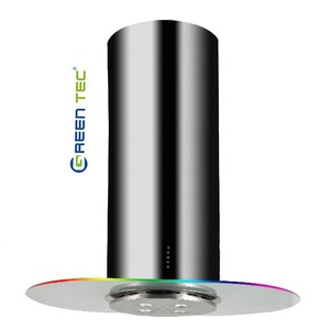 Hotte <span class=keywords><strong>de</strong></span> cuisine en acier inoxydable 30, extracteur <span class=keywords><strong>de</strong></span> fumée <span class=keywords><strong>de</strong></span> cuisine, cheminée intelligente noire - Product Image 3