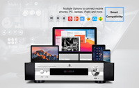 Amplifier Hi-Fi Terintegrasi Kelas 2.1 Multi-Fungsi Berkualitas Tinggi, Amplifier Siaran Digital, Amplifier Rumah OEM/ODM