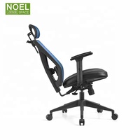 Chaise pivotante moderne en maille à dossier haut pour le salon informatique de luxe chaise de bureau ergonomique réglable chaises de bureau