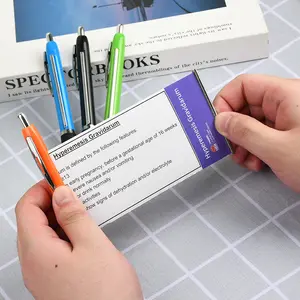 Индивидуальный дизайн, выдвижная бумажная ручка, выдвижная баннерная ручка для рекламы