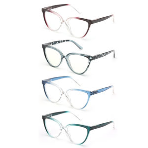 Óculos de Leitura Anti Luz Azul de Moda por Atacado, Armação de PC, Logotipo Personalizado, Óculos de Leitura Presbiopia para Mulheres - Product Image 2