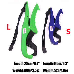 Pince à poisson flottante en ABS de 6,3 pouces/9,8 pouces, portable, antidérapante, support de contrôle de la pêche, pince à pêche, équipement de pêche courant, rouge, jaune, vert - Product Image 3