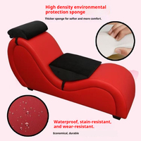 Fauteuil de yoga Dareko Alien avec éclairage, chaise inclinable créative en PU rembourrée d'éponge, pour chambre, salon, petit appartement, couples