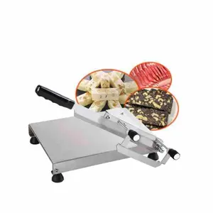 Professional peanut jaggery candy vegetable cutting candied fruit nougat candy cutting machine