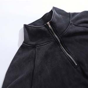 Veste zippée à col haut en polaire pour hommes pour le printemps 2025 Couleur unie - Product Image 4