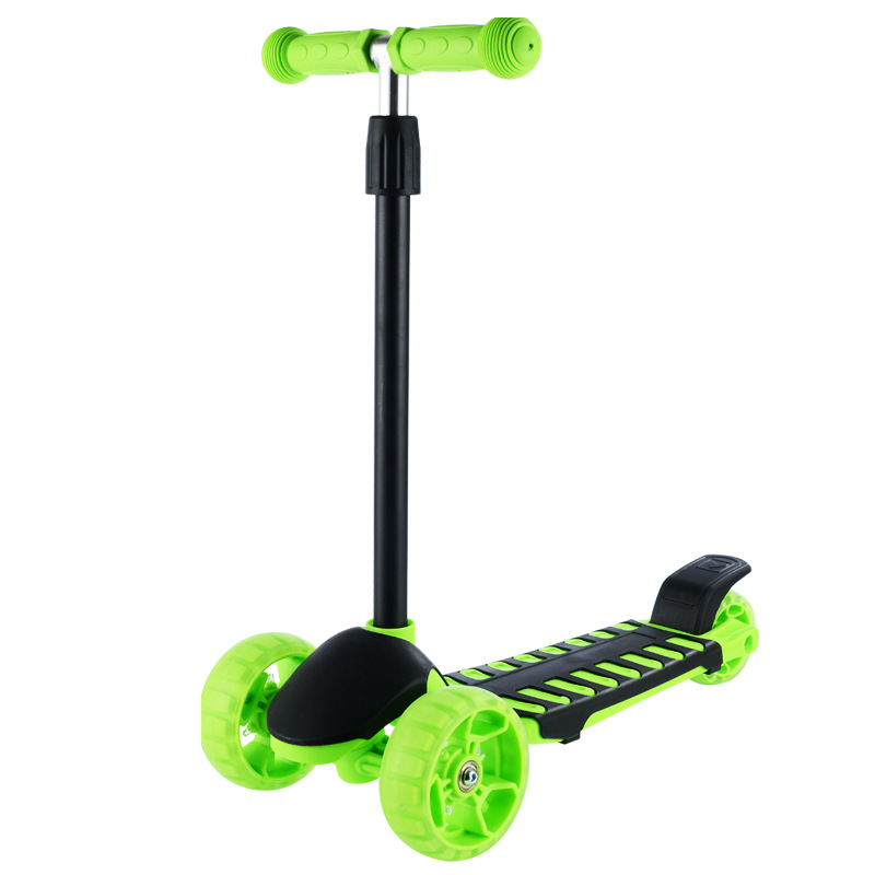 Roues à six lumières en PU vert et noir 120*40