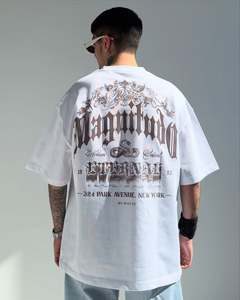Camisetas Personalizadas Extra Grandes de Algodón Grueso, Ropa Urbana de 220 a 350 g, Camisetas Unisex con Estampado Personalizado para Hombre - Product Image 4