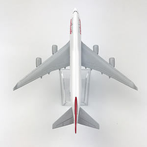 Fabrikanten Leveren Gelegeerde Vliegtuigmodel B747 Zwitserse 16Cm Vliegtuigmodel Op Maat Voor Bedrijfsgeschenk - Product Image 3